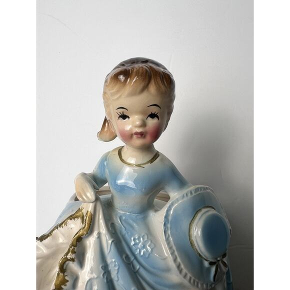 Vintage Dancing Lady Planter - Picture 3 of 11